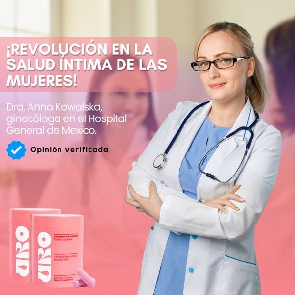 URO + Probioticos Vaginal Salud Intima y Equilibrio PH